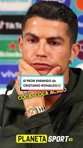 Cristiano Ronaldo y su enemistad con Coca Cola