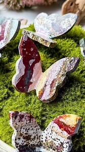 Ocean Jasper Butterfly: 3D Carved Crystal, Healing Stone - Etsy