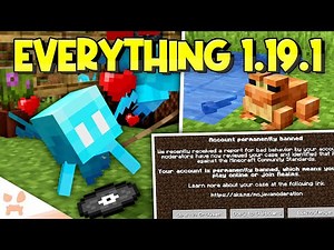 Everything in Minecraft 1.19.1 - A Controversial Update
