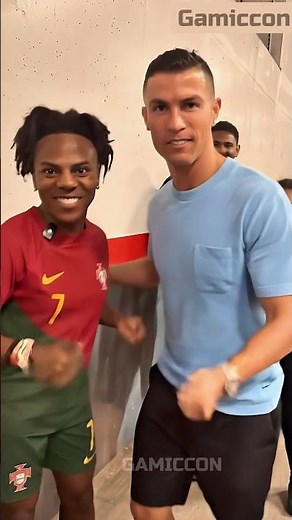 iShowSpeed And Ronaldo - Chicken Banana Dance