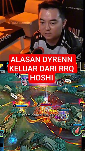 ALASAN PAK AP KELUARKAN DYRENN DARI RRQ HOSHI #short
