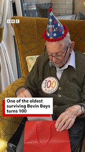 Happy 100th birthday Geoffrey. 🥳 The pensioner, from Over in Cambridgeshire, is one of the oldest surviving Bevin Boys - they were young men of National Service age, conscripted during World War Two to work down the mines. | BBC Cambridgeshire