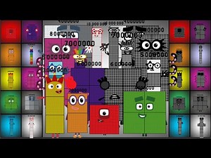 Numberblocks Band (1M-10M) Normal vs Negative Mode - Guess the Hidden Pattern!