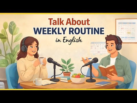 Learn How to Talk About Your Weekly Routine in English | Easy English Podcast
