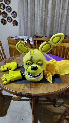 Yellow Rabbit Movie Version Cosplay Mask and Hands - Etsy