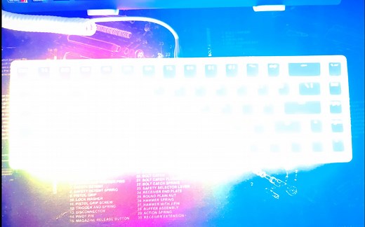 客制化键盘の究极RGB灯效：闪光弹！