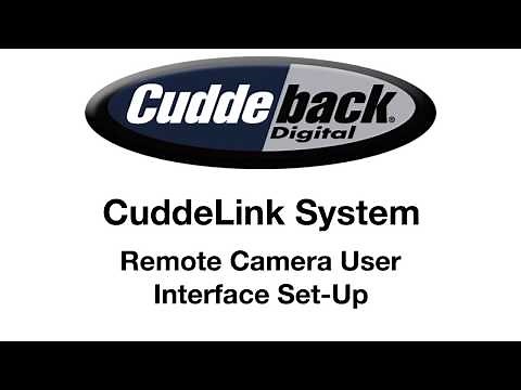 CuddeLink Remote User Interface