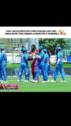 GAYLE’S FINAL ODI… A LEGENDARY FAREWELL! 🥹🏏