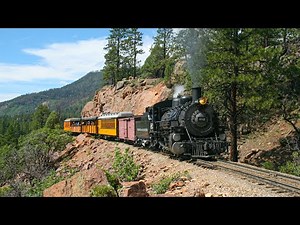 Durango & Silverton Narrow Gauge Railroad - Climbing to Cascade
