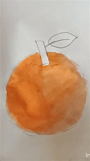 Realistic Orange Drawing | Easy Step-by-Step Art”