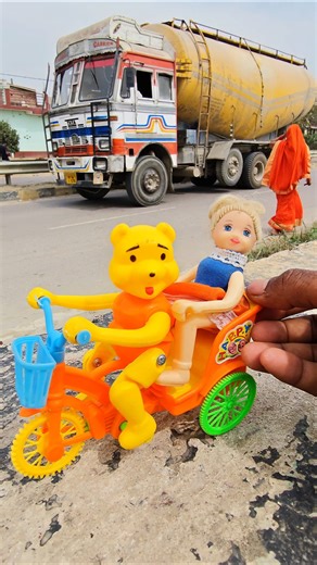 Remote Control Scooty Girl And Monkey Scooter Unboxing And Testing Short 🔥