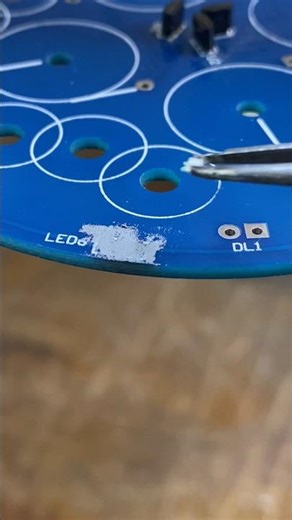 How to solder an SMD LED ￼#smd #led #howto