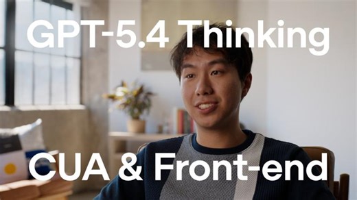 Computer Use Frontend UI with GPT-5.4 Thinking | Marcello Laugelli