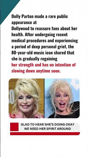 Dolly Parton Breaks Silence on Health and Grief at Dollywood Opening