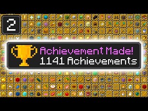 Racing to 1,141 Advancements in Minecraft!