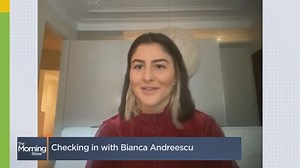 Tennis star Bianca Andreescu on not playing in this year’s U.S. open