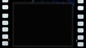 Old film scan overlay. Vintage super 8 mm effect. Retro edge negative.