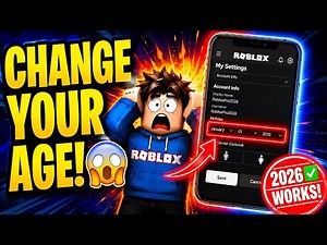 How to Change Your Age on Roblox Account (2026) | Change Roblox Age Group
