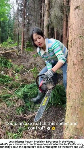 Harnessing the Whirlwind: Felling Timber with a Portable Chainsaw 🌲⚙️
