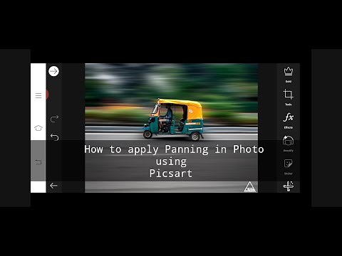 How to Apply Panning Effect in any Photo using Picsart | Panning Photography |Tutorial | Picsart