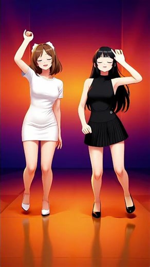 Let’s Groove ✨🔥 | Anime Girls Bring the Funk! #trend #dance #AInimeGirls #Shorts #viral #LetsGroove