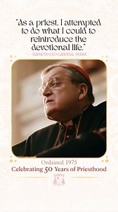 As a priest, I attempted to do what I could to reintroduce the devotional life. | Cardinal Raymond Burke