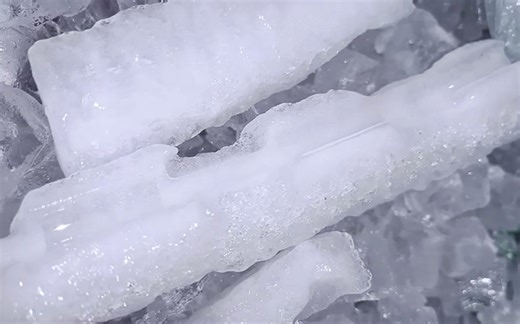 【吃霜】冷冰冰🧊微化大块陈年嘎嘣脆硬霜｜天然冰霜脆霜｜酥脆纯冰