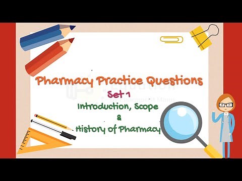 Pharmacy Practice Questions| Set 1| Introduction, Scope and History of Pharmacy