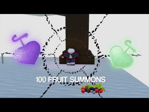 I DID 100 FRUIT SUMMONINGS (BLOODLINES)
