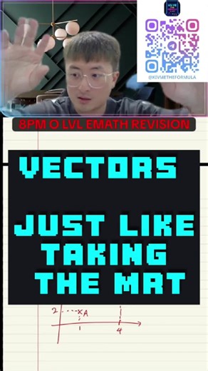"O-Level Vectors = Singapore’s MRT system? 🚆✨ Once you know the route...