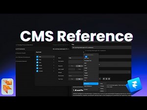 Framer Tutorial: CMS Reference - Framer Update