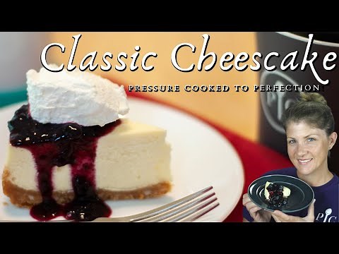 How to Make Cheesecake | Easy Pressure Cooker Recipe | Pampered Chef Quick Cooker and Springform Pan
