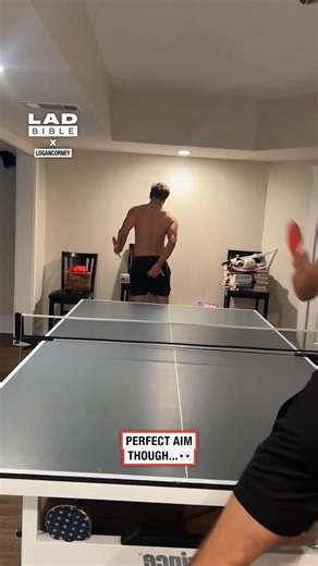 The accuracy on that 😂 #fblifestyle #pingpong | LADbible