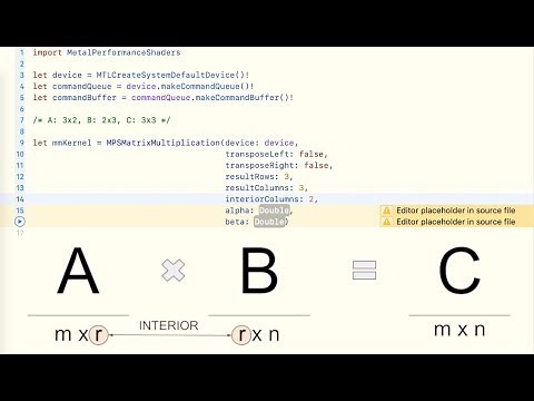 Swift GPU Computing: Matrix Multiplication