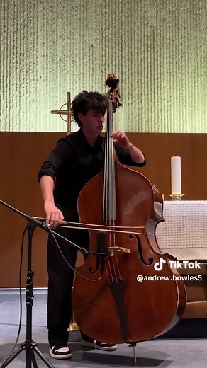 Koussevitzky Concerto Performance on Double Bass