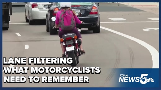 New Colorado Law: Motorcycle Lane Filtering Rules for Safer Riding This Summer