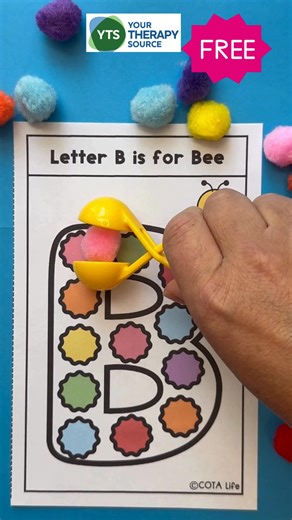 🍭 These Pom Pom Activities – Free Printables are perfect for boosting fine motor skills in young learners! Whether you're a ✏️ teacher, 🧠 therapist, or 💕 parent, this low-prep, hands-on set helps kids: ✔️ Strengthen hand muscles ✔️ Improve coordination ✔️ Practice letters & numbers 📥 Download the free cards and start building those skills today! | Your Therapy Source