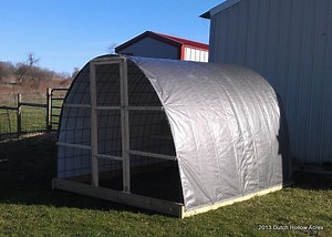 Hoop Coop and Chicken Tractor