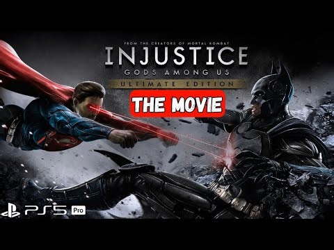 Injustice Gods Among Us - THE MOVIE - Full Walkthrough - [PS5 Pro] - No Commentary