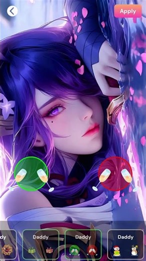 Color call screen new year