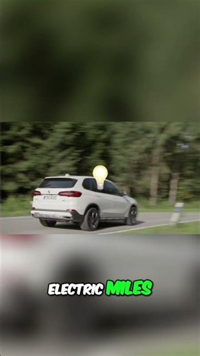 BMW X5 Plug-In Hybrid: Insane Power, Electric Miles! #shorts