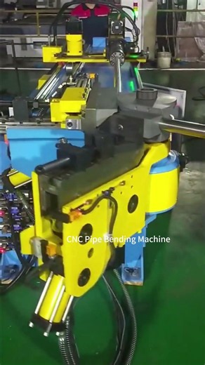 CNC Metal Tube Bending Machine#machine #factory #buildingmaterials #metal #tube #metalformingmachine