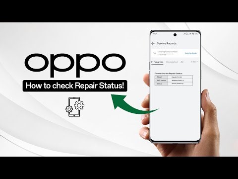 How to check Repair Status for your OPPO Device
