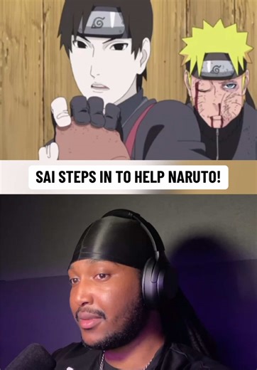 Sai Helps Naruto in Naruto Shippuden Episode 198