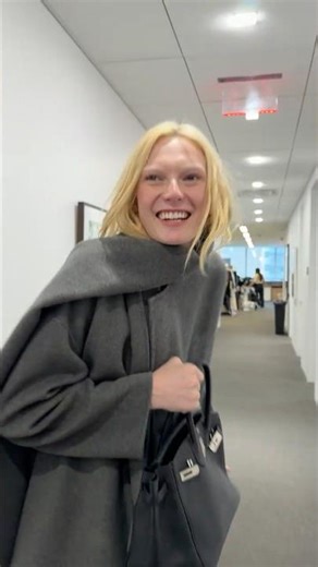 Alex Consani Visits The Vogue Fashion Closet