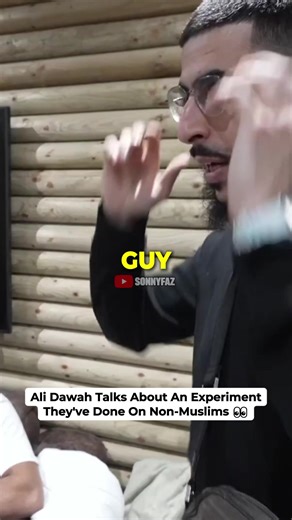 Ali Dawah Discusses Fascinating Experiment on Non-Muslims