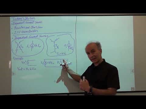 Razavi Basic Circuits Lec 3: Dependent Sources, Ohm's Law, I/V Characteristics