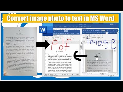 How To Convert Image Text To Word Document | Easiest Way
