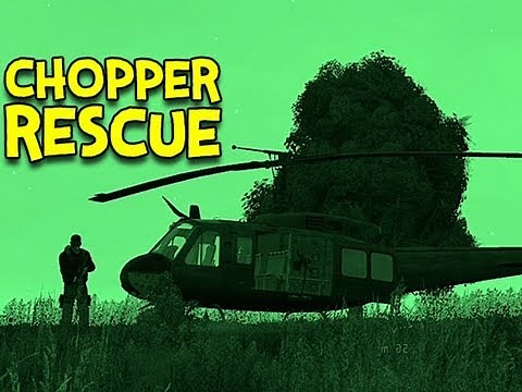 CHOPPER RESCUE! - Arma 2: DayZ Mod - Ep.10