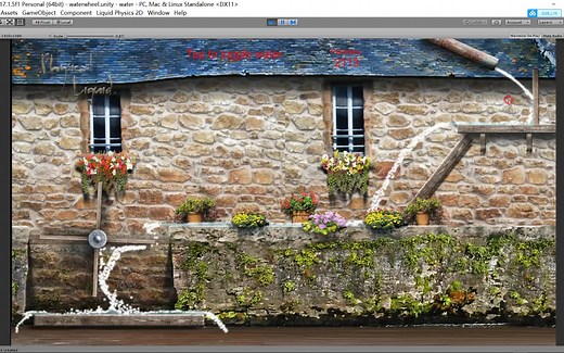 UNITY3D 2D物流流体插件|Liquid Physics 2D